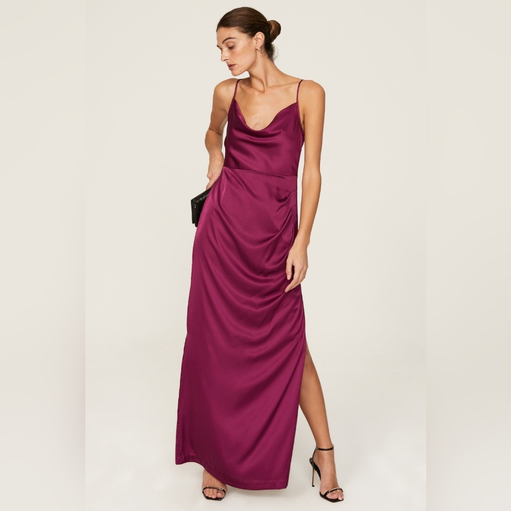 Hutch Carver Gown with Slit